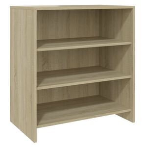 vidaXL Sideboard Sonoma-Eiche 70x40,5x75 cm Holzwerkstoff