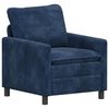 vidaXL Sofa Marineblau 76 x 81 x 87,5 cm Polyester
