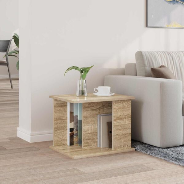 vidaXL Magazinregal Sonoma-Eiche 35 x 35 x 45 cm Holzwerkstoff