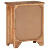 vidaXL Sideboard 60x33x75 cm Akazie und Recyceltes Massivholz