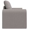 vidaXL Schlafsofa Taupe 98 x 71 x 83 cm Stoff