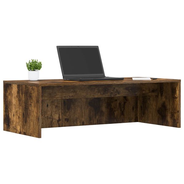vidaXL Wandtisch Ger&auml;ucherte Eiche 100 x 45 x 30 cm Holzwerkstoff
