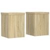 vidaXL Pflanzenst&auml;nder 2 Stk. Sonoma-Eiche 15x15x20 cm Holzwerkstoff