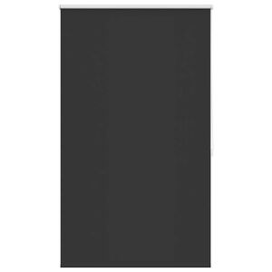 vidaXL Verdunkelungsrollo 84,4 x 175 cm, Stoffbreite 80 cm, schwarz