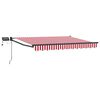 vidaXL Manuelle Gelenkarmmarkise mit LEDs 3 x 2,5 m