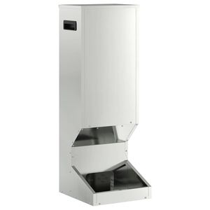 vidaXL Rehf&uuml;tterer Silber 28 x 30 x 80 cm 3 kg Verzinkter Stahl