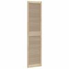 vidaXL Schrankt&uuml;r 4 pcs Natur 140.5 x 2 x 59.5 cm Massives Kiefernholz