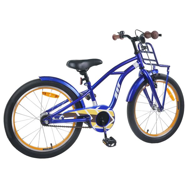 vidaXL Kinderfahrrad 20 Zoll f&uuml;r 6-11 Jahre alt Dunkelblau