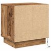 vidaXL Nachttisch 2 pcs Altholz 44 x 34,5 x 45 cm Holzwerkstoff