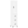 vidaXL Highboard Wei&szlig; 34,5x34x180 cm Holzwerkstoff