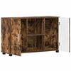 vidaXL Sideboard Ger&auml;ucherte Eiche 88,5 x 30,5 x 55,5 cm Holzwerkstoff
