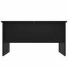 vidaXL Couchtisch Schwarz 80x50x42,5 cm Holzwerkstoff