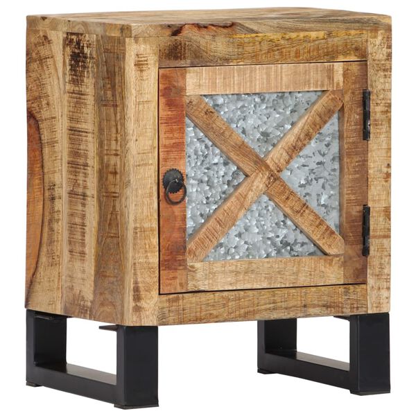 vidaXL Nachttisch 40 x 30 x 50 cm Mangoholz Massiv