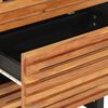 vidaXL Sideboard 60x34x75 cm Massivholz Akazie