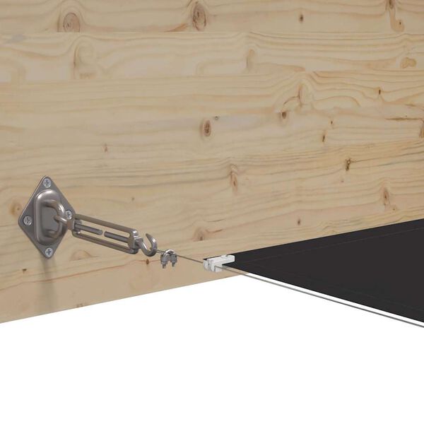 vidaXL Senkrechtmarkise Anthrazit 100x800 cm Oxford-Gewebe