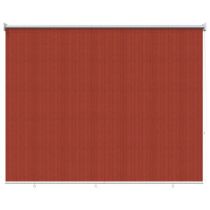 vidaXL Au&szlig;enrollo 90% UV-Block Terrakotta 120 x 140 cm HDPE