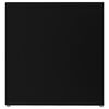 vidaXL TV-Schr&auml;nke 2 Stk. Schwarz 142,5x35x36,5cm Holzwerkstoff