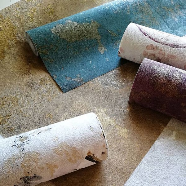 Noordwand Tapete Zero Plastered Wall Gr&uuml;n