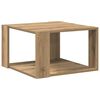 vidaXL Couchtisch Artisan-Eiche 51,5 x 51,5 x 30 cm Holzwerkstoff