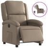 vidaXL Relaxsessel Elektrisch Cappuccino-Braun Kunstleder