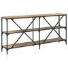 vidaXL Konsolentisch Artisan-Eiche 160 x 30 x 75 cm Holzwerkstoff