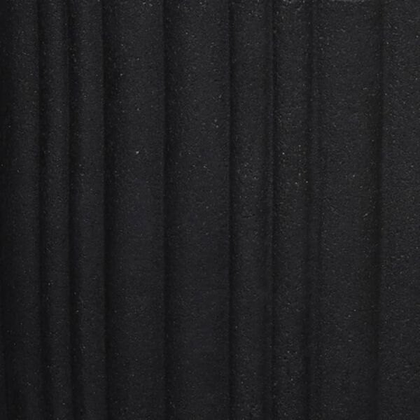 Capi Blumenk&uuml;bel Urban Tube Konisch 55x52 cm Schwarz KBLT802