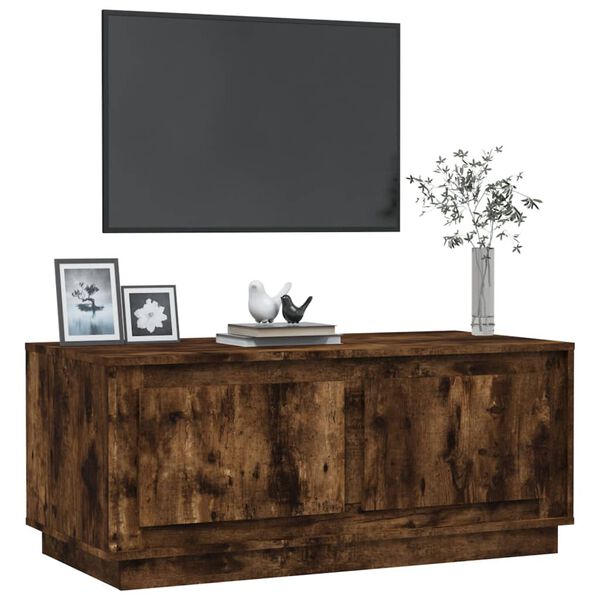 vidaXL Couchtisch R&auml;uchereiche 102x50x44 cm Holzwerkstoff