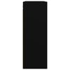 vidaXL Hängeschrank Schwarz 69,5x32,5x90 cm