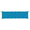 vidaXL Gartenbank-Auflagen 2 Stk. Hellblau 200x50x7 cm Oxford-Gewebe