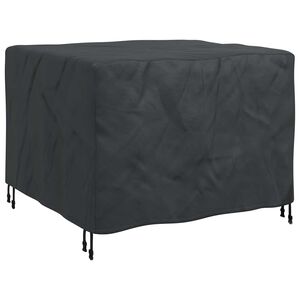 vidaXL M&ouml;belbezug Uni Schwarz 113 x 113 x 73 cm 600D