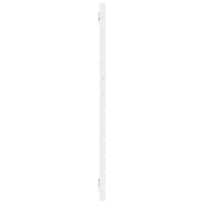 vidaXL Wand-Kopfteil Weiß 206x3x91,5 cm Massivholz Kiefer
