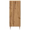 vidaXL Sideboard Artisan-Eiche 34,5x34x90 cm Holzwerkstoff