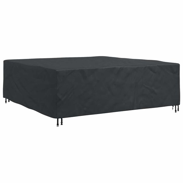 vidaXL M&ouml;belbezug Uni Schwarz 220 x 220 x 70 cm 600D