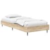 vidaXL Bettrahmen Sonoma-Eiche 80 x 200 cm Holzwerkstoff