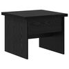 vidaXL Couchtisch Schwarz Eichen-Optik 55 x 54,5 x 45 cm Holzwerkstoff