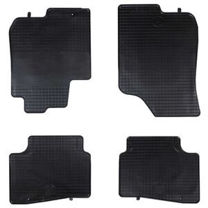 vidaXL Autofu&szlig;matte 4 Stk. Geeignet f&uuml;r i30 LIMOUSINE 2007-2011 Gummi
