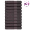vidaXL Saunat&uuml;cher FROGN 25 Stk. Anthrazit 80x200 cm 360 g/m&sup2;