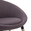 vidaXL Esszimmerst&uuml;hle 6 Stk. Taupe Stoff