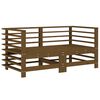 vidaXL 7-tlg. Garten-Lounge-Set Honigbraun Massivholz Kiefer