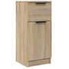 vidaXL Sideboards 2 Stk. Sonoma-Eiche 30x30x70 cm Holzwerkstoff