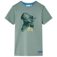 Kinder-T-Shirt Khaki 92