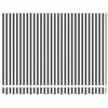 vidaXL Markisenersatzstoff Anthrazit und Wei&szlig; 280 x 195 cm Polyester
