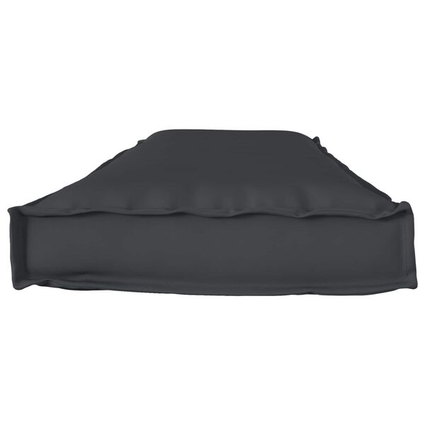 vidaXL Kissen Schwarz 140 x 40 x 8 cm Oxford-Stoff