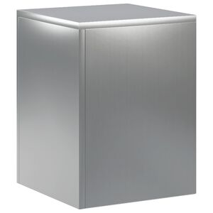 vidaXL Pflanzenst&auml;nder Silber 30 x 30 x 40 cm Stahl