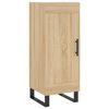 vidaXL Highboard Sonoma-Eiche 34,5x34x180 cm Holzwerkstoff