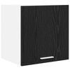 vidaXL H&auml;ngeschrank 2 pcs Schwarze Eiche und Wei&szlig; 40 x 31 x 40 cm
