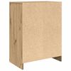 vidaXL Schuhschrank Artisan-Eiche 57x34x76 cm Holzwerkstoff