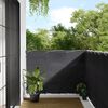 vidaXL Balkon-Sichtschutz Anthrazit 120x1000 cm 100 % Polyester-Oxford