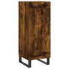 vidaXL Highboard Räuchereiche 34,5x34x180 cm Holzwerkstoff