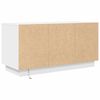 vidaXL TV-Schrank mit LED-Leuchten Weiß 100x41x50 cm